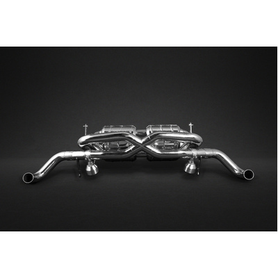 Capristo Valved Exhaust System Kit (Without Catalytic Converters) for Audi R8 V8 Pre Facelift - 02AU00803008