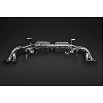 Capristo Exhaust Kit (Without Catalytic Converters) for Audi R8 V10 Plus Gen2 - 02AU00803021