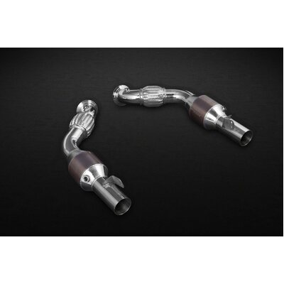 Capristo Catalytic Converters (100 Cell) for Ferrari 488 Pista - 02FE00403004