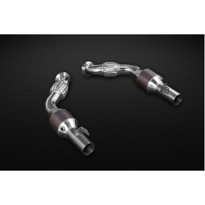 Capristo Catalytic Converters (with Heat Protection) for Ferrari 488 Pista - 02FE08703008TF