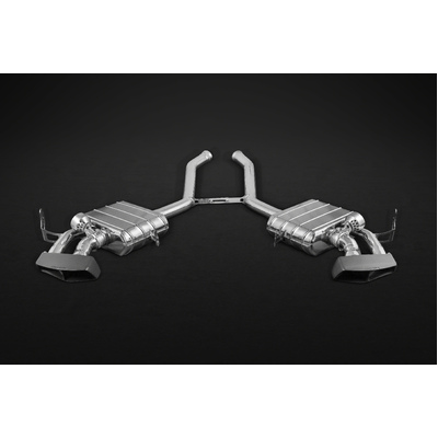 Capristo Valved Exhaust (With Ceramic Tips) Kit for Mercedes ML63 AMG - 02MB07503001