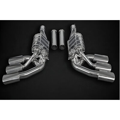 Capristo Exhaust System Kit (With Triple Tips) for Mercedes G63 AMG 4.0L V8 BiTurbo (W464, 2019-) - 02MB0850336