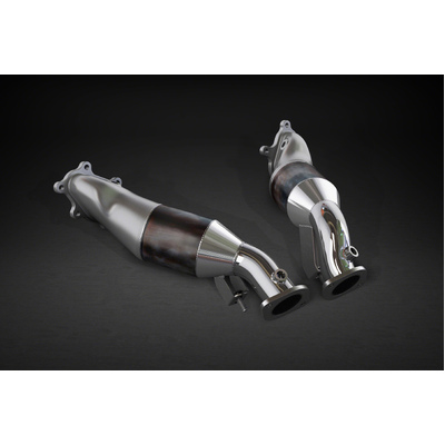 Capristo Catalytic Converters (100 Cell) for Nissan GTR MK3 - 02NI09503004