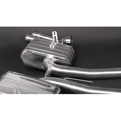 Capristo Valved Exhaust System Kit for Porsche 958 Cayenne V8 Turbo - 02PO01703001