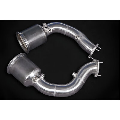 Capristo Catalytic Converters (200 Cell) for Porsche Cayenne V8 BiTurbo 536 - 02PO07703025