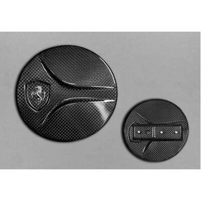 Capristo Carbon Fibre Gloss Fuel Cap - 03FE08710043LG