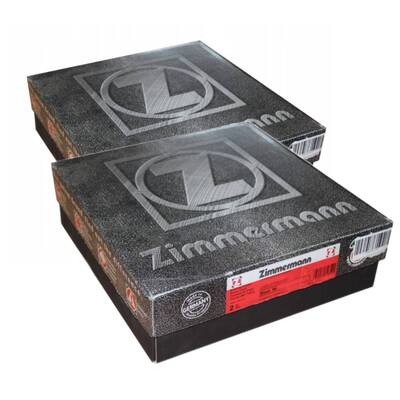 Zimmermann Performance Formula Coat Z Rear Brake Discs To Suit VAG - 100.3340.70