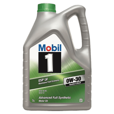 Mobil 1 ESP LV 0W-30 Full Synthetic Engine Oil 5L - 148126