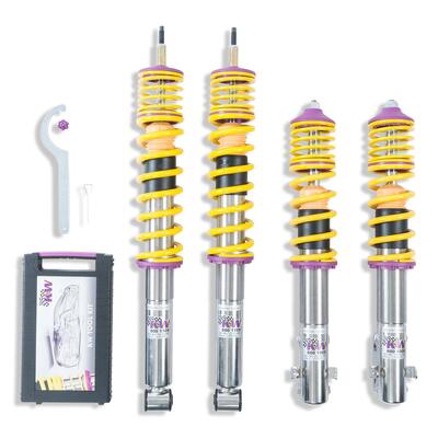 KW Coilover suspension V2 inox (incl. deactivation for electronic dampers) AUDI A4 Allroad (8KH, B8)