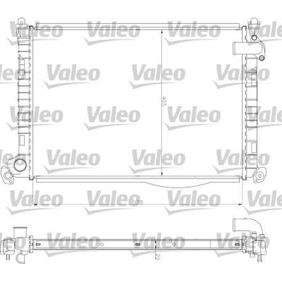 Valeo MM RADIATOR COOPER R50 - 17117570821