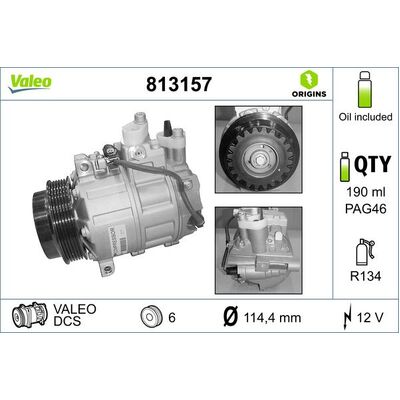 Valeo A/C Compressor for Mercedes-Benz LATE - 2309011