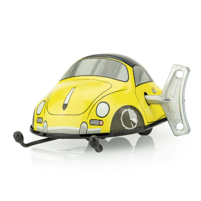 KOVAP - Porsche 356 Toy Car Cabrio Yellow