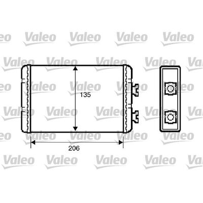 Valeo Heater Core for BMW E46/E83 ALL - 64118372783