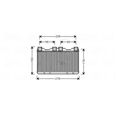 Valeo Heater Core for BMW E38 - 64118373175