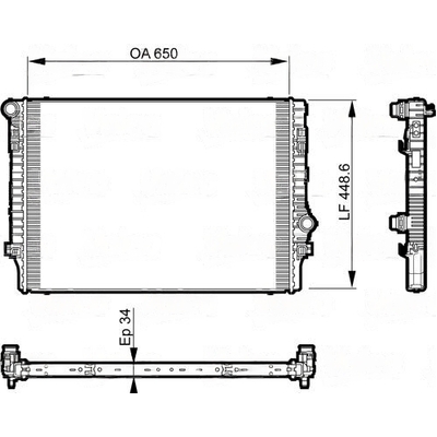 Valeo VW RAD A3(8V) 1.8/2.0 - 735548