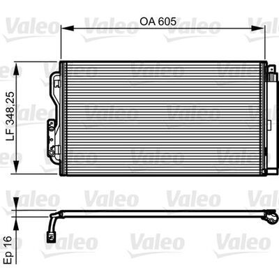 Valeo B CONDENSER A/C F30/F20 >02/14 - 814189