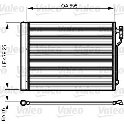 Valeo B CONDENSER A/C F10 N20 - 814192