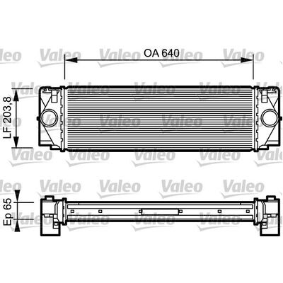 Valeo Intercooler for Mercedes-Benz SPRINTER 906 - 9065010101