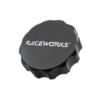 Raceworks Small Radiator Cover and 1.1bar Cap Black - ALY-066BK