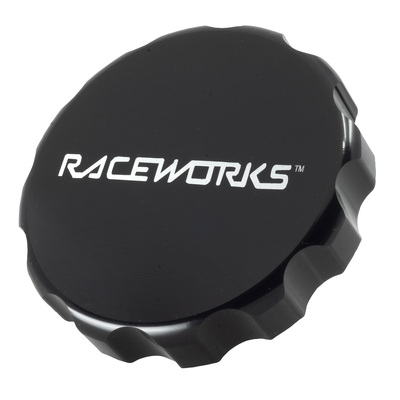 Raceworks Large Radiator Cover and 1.1bar Cap Black - ALY-067BK