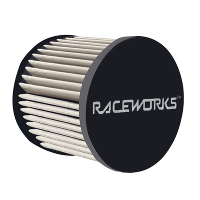 Raceworks Large AN-12 Breather Black - ALY-069BK