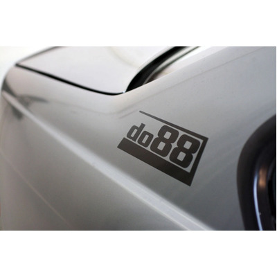 do88 Black Sticker 180x67mm