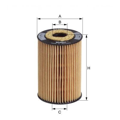 Hengst Filter Oil Filter - E105HD51