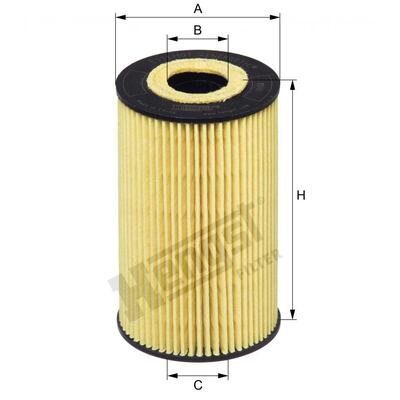 Hengst Filter Oil Filter - E115H01 D208