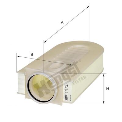 Hengst Filter Air Filter - E1170L