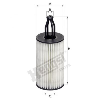 Hengst Filter Oil Filter - E129HD222