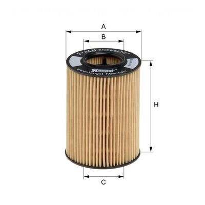 Hengst Filter Oil Filter - E146HD108