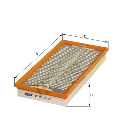 Hengst Filter Air Filter - E171L