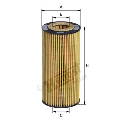 Hengst Filter Oil Filter - E17HD57