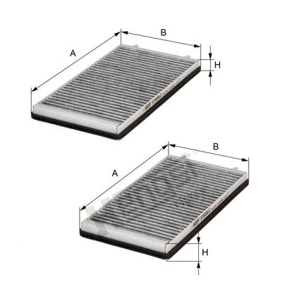 Hengst Filter Cabin Air Filter - E1920LC2