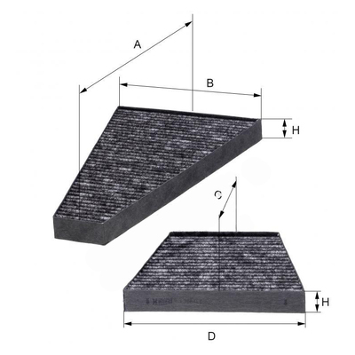 Hengst Filter Air Filter - E1935LC-2