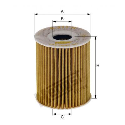 Hengst Filter Oil Filter - E211HD229