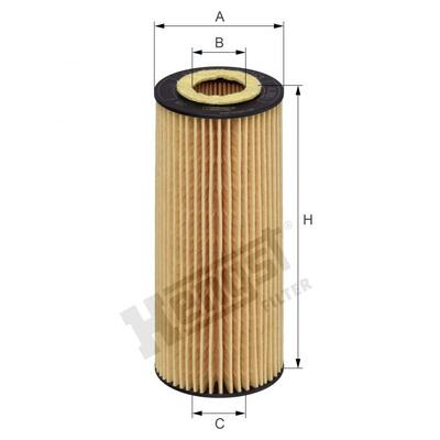 Hengst Filter Oil Filter - E28H01D26