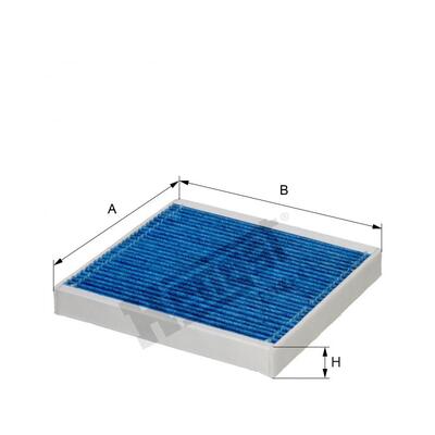 Hengst Filter Cabin Air Filter - E2933LB