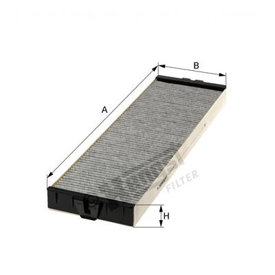 Hengst Filter Cabin Air Filter - E2937LC