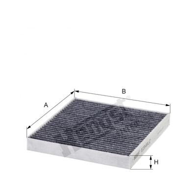 Hengst Filter Cabin Air Filter - E2946LC