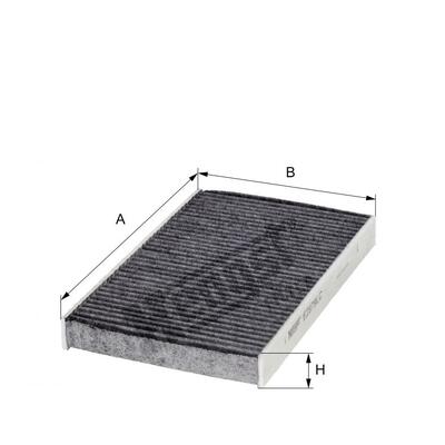 Hengst Filter Cabin Air Filter - E2979LC