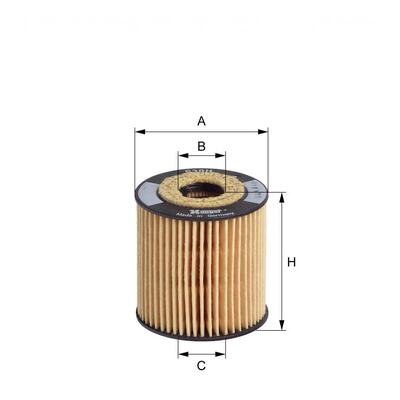 Hengst Filter Oil Filter - E30HD51