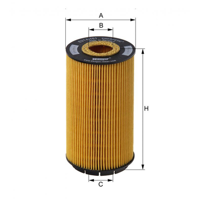 Hengst Filter Oil Filter - E314H01D58