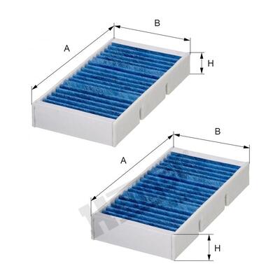 Hengst Filter Cabin Air Filter - E3909LB2