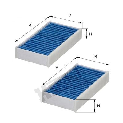 Hengst Filter Cabin Air Filter - E3934LB2