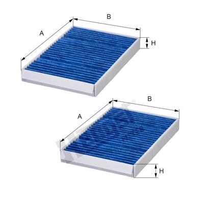 Hengst Filter Cabin Air Filter - E3939LB2