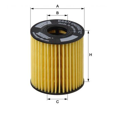 Hengst Filter Oil Filter - E44HD110