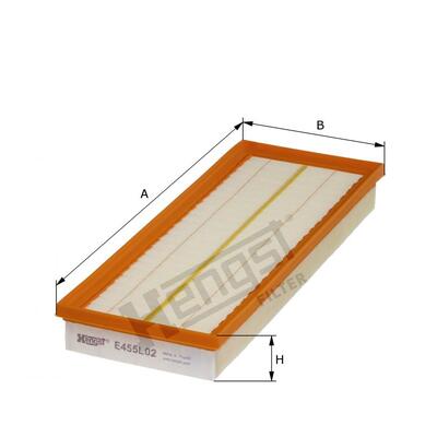 Hengst Filter Air Filter - E455L02