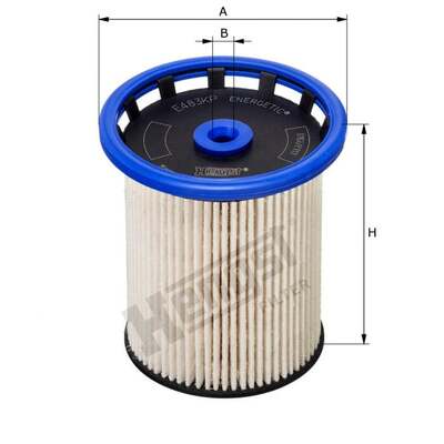 Hengst Filter Fuel Filter - E483KP