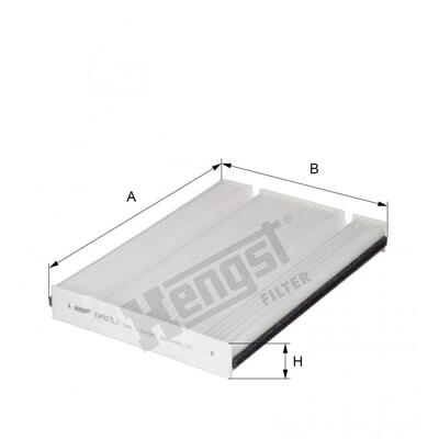 Hengst Filter Cabin Air Filter - E4927LI